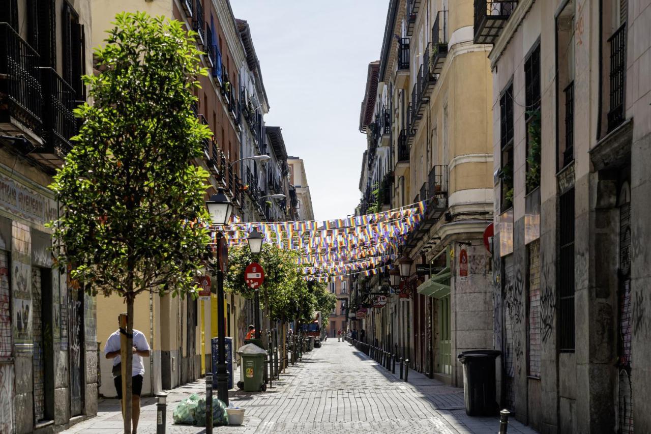 Atico En El Centro Apartman Madrid Kültér fotó